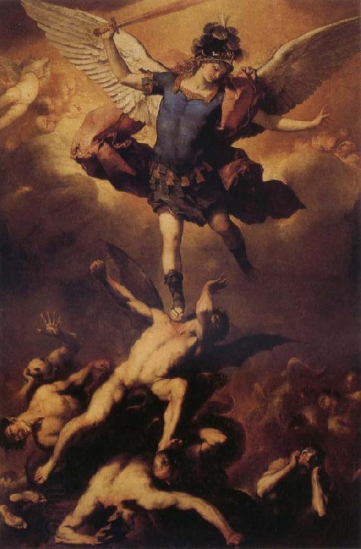 Luca Giordano The Fall of the Rebel Angels China oil painting art